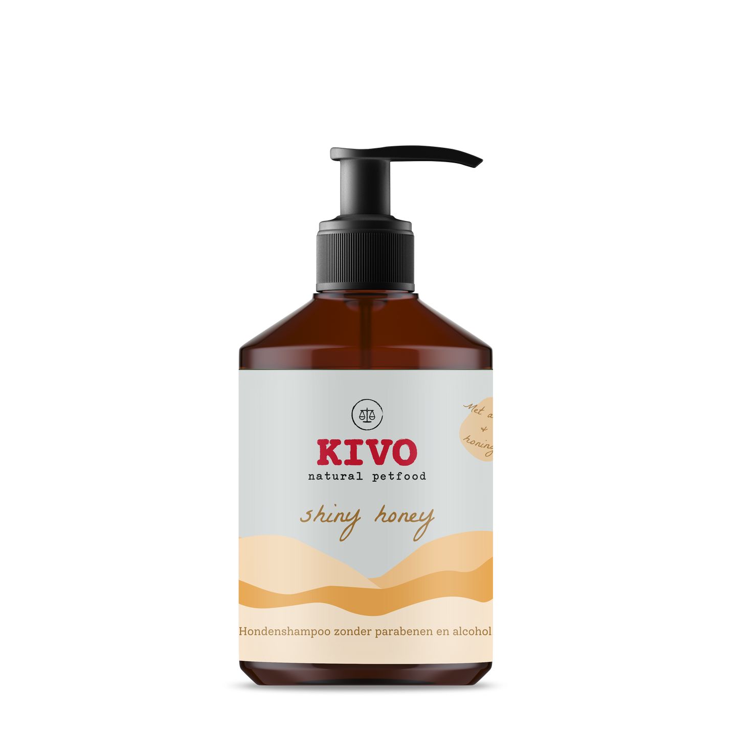 Hondenshampoo shiny honey