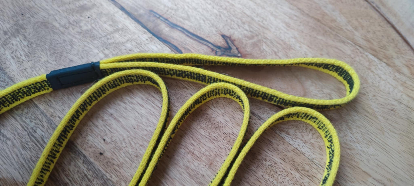 Gele anti-sliplijn met lus