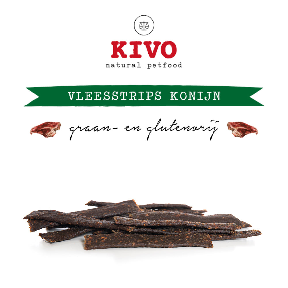 Vleesstrips konijn