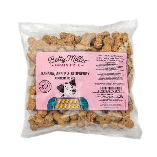 Banaan, appel en blauwe bessen koekjes