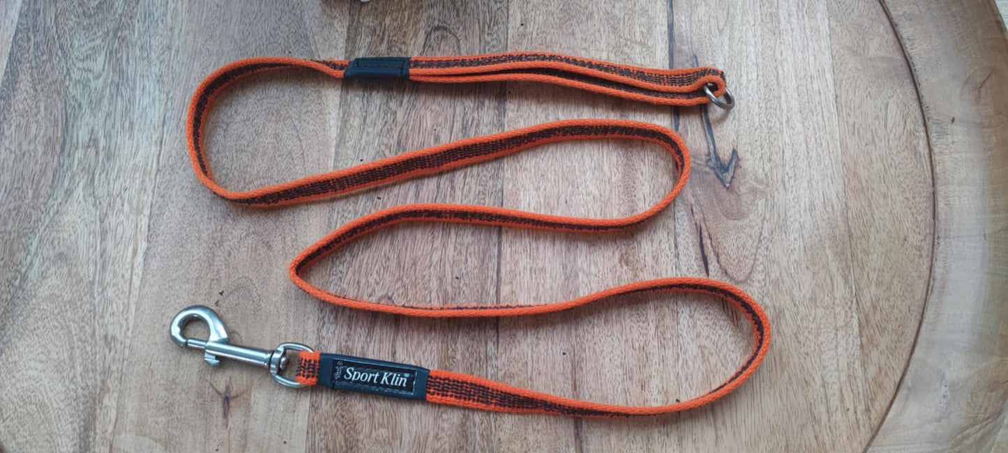 Oranje anti-sliplijn met lus en ring