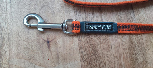 Oranje anti-sliplijn met lus en ring