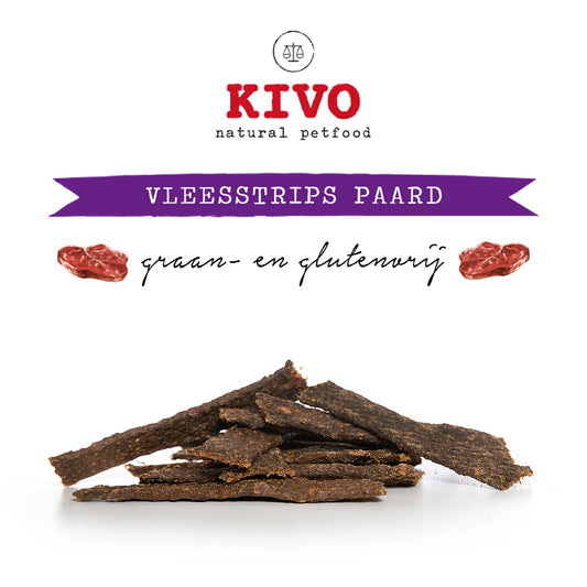 Vleesstrips paard